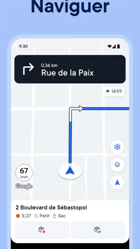 Optimiseur de trajets Circuit screenshot