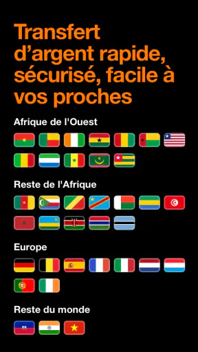 Orange Money Europe: Transfert screenshot 1