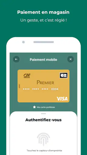 Paiement mobile CA screenshot 3