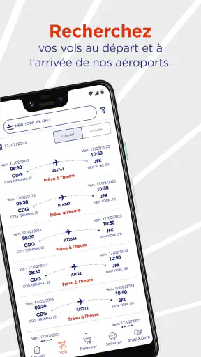 Paris Aéroport–App officielle screenshot