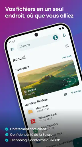 pCloud: stockage en ligne screenshot
