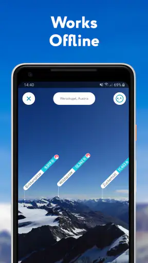 PeakVisor - Cartes 3D screenshot