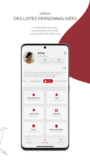 PERFUMIST Perfume Advisor screenshot