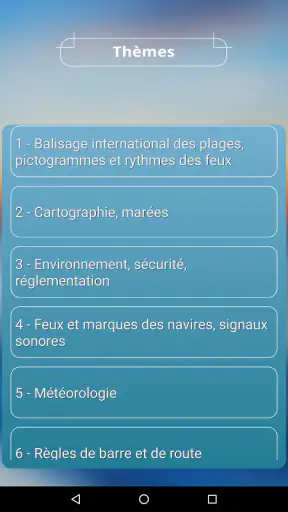 Permis bateau côtier ENF screenshot 9