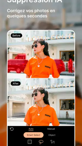 PhotoDirector: Retouche photo screenshot