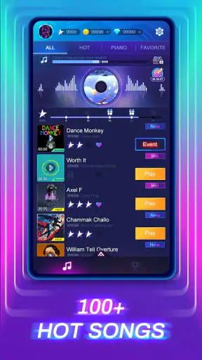 Piano Fire 2: Slide Challenge screenshot 9