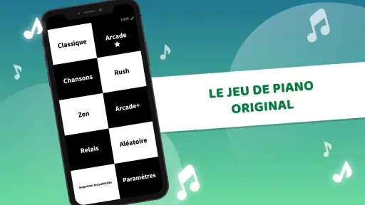 Piano Tiles Jeux classiques screenshot