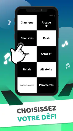 Piano Tiles Jeux classiques screenshot