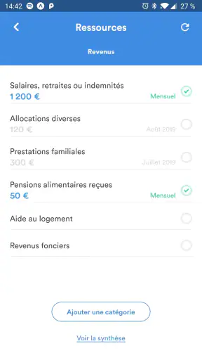 Pilote Budget, gestion dépense screenshot 6
