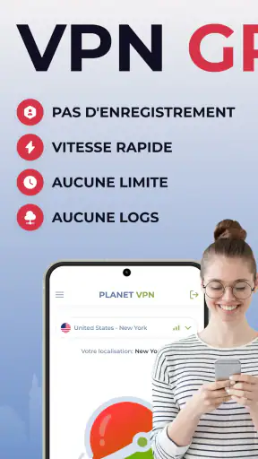 Planet Free VPN Gratuit Proxy screenshot