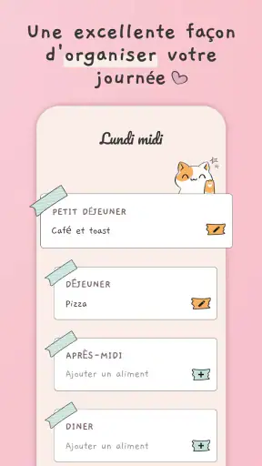 Planificateur de repas & menus screenshot 5