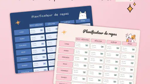 Planificateur de repas & menus screenshot 8