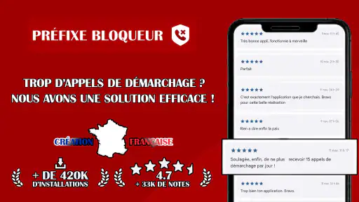 Préfixe Bloqueur screenshot 1