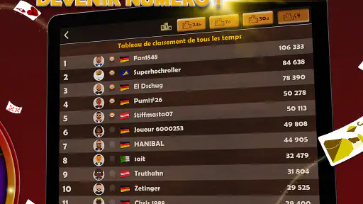 Président Jeu de Carte Online screenshot 11