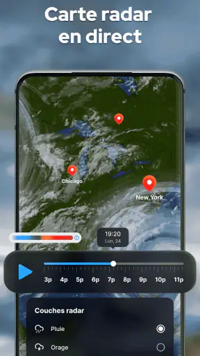 Prévisions météo - Radar local screenshot 3