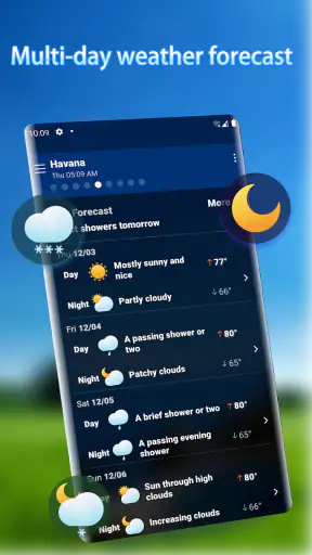Prévisions météo - Widget screenshot 4
