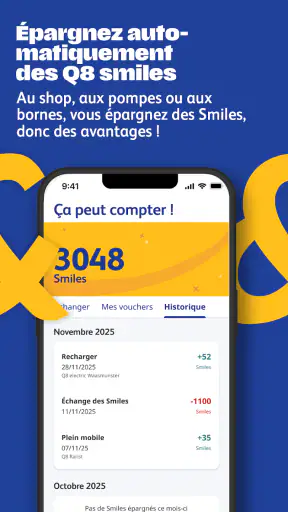 Q8 app screenshot