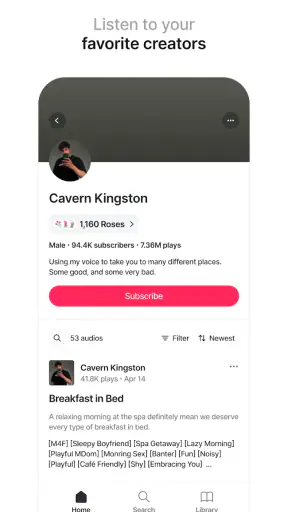 Quinn - Audio Stories screenshot