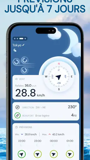 Radar à vent - Anémomètre screenshot