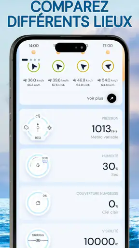 Radar à vent - Anémomètre screenshot