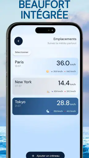 Radar à vent - Anémomètre screenshot