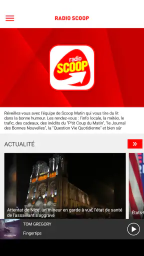 Radio SCOOP screenshot