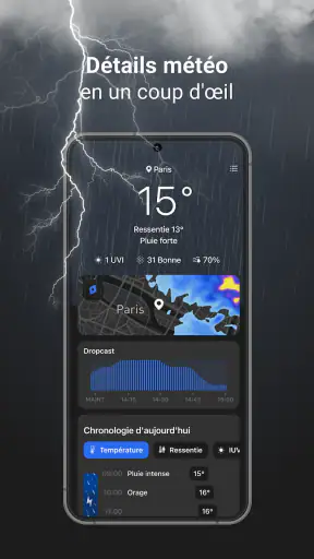 Rainbow Weather: Prévisions AI screenshot