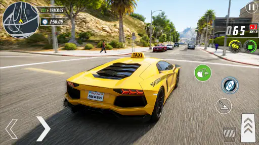 Real Taxi Car Drifting Driving screenshot 10