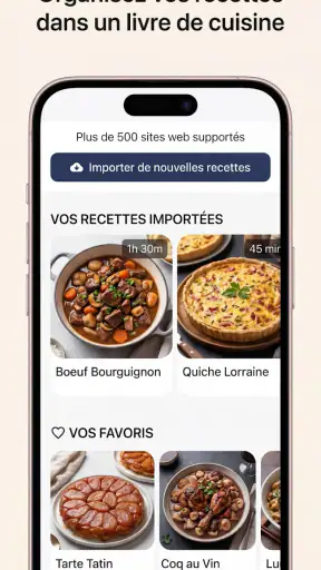 Recettes Faciles : Recipe Bro screenshot