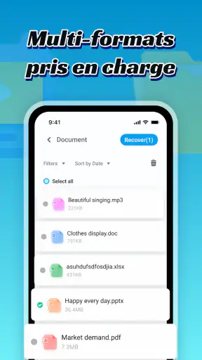 Récupération de photos Go screenshot