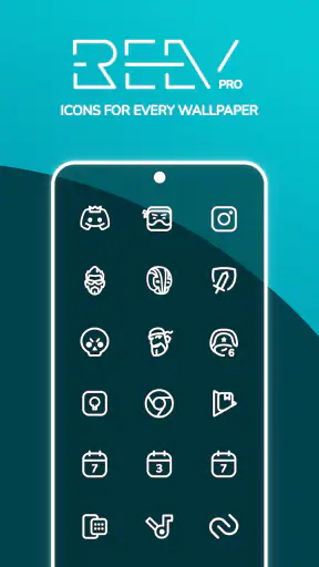 Reev Pro - Outline Icon Pack screenshot 1