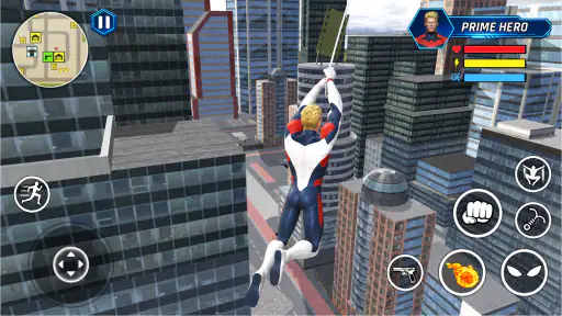 Rope Flying Hero Prime screenshot 10