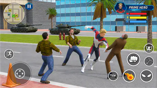 Rope Flying Hero Prime screenshot 11