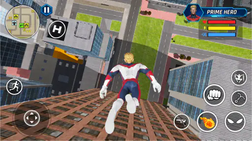 Rope Flying Hero Prime screenshot 3