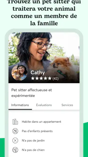 Rover - Garde d'animaux screenshot