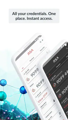 RSA Authenticator (SecurID) screenshot
