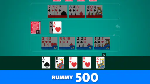 Rummy 500 - Jeu de Cartes screenshot 11