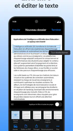 Scanner App : numérisez en PDF screenshot 5