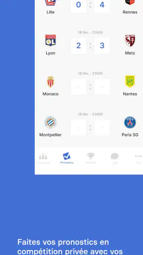 Scorecast Classique screenshot