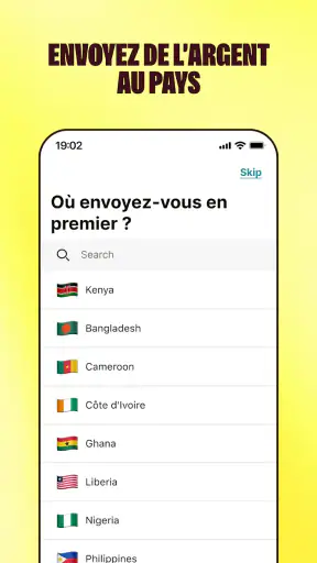 Sendwave Transfert d’Argent screenshot