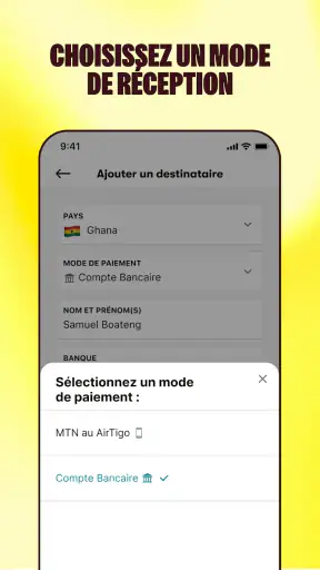 Sendwave Transfert d’Argent screenshot