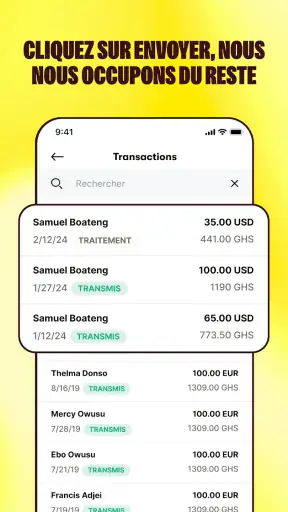 Sendwave Transfert d’Argent screenshot