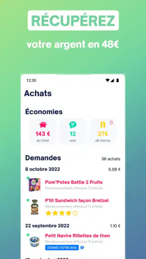 Shopmium screenshot