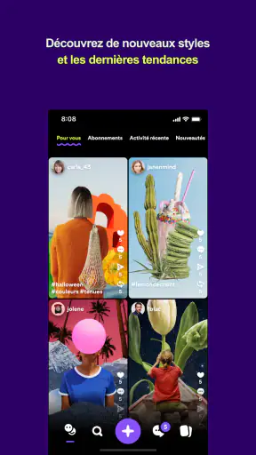 Shuffles par Pinterest screenshot