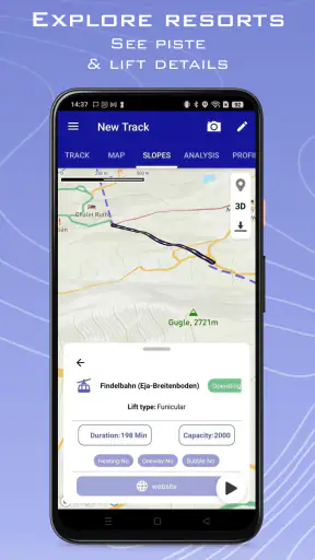 Ski Tracks Lite & Cartes GPS screenshot 6