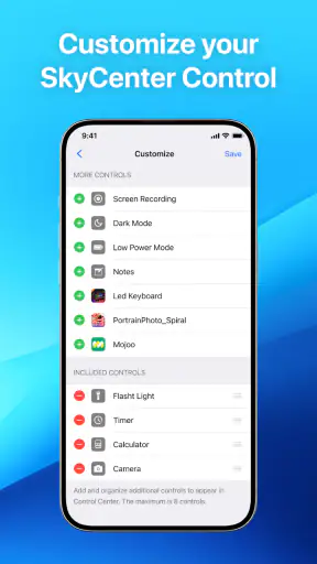 Quick Control Widgets, Themes screenshot