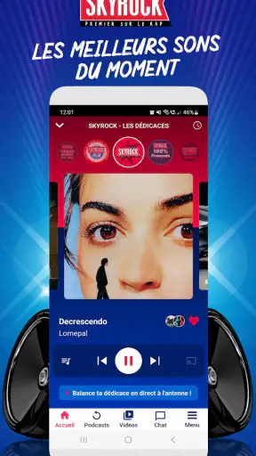 Skyrock - Radio et Podcast screenshot