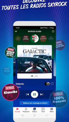 Skyrock - Radio et Podcast screenshot