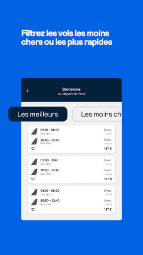 Skyscanner Vols Hôtels screenshot 12