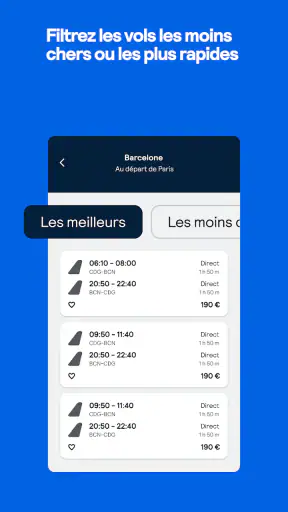 Skyscanner Vols Hôtels screenshot 4